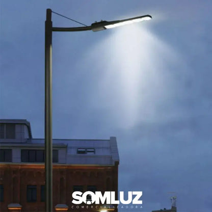 Lampara Alumbrado Público Led 100w Con Fotocelda de Ojillo uso Exterior Maigoo