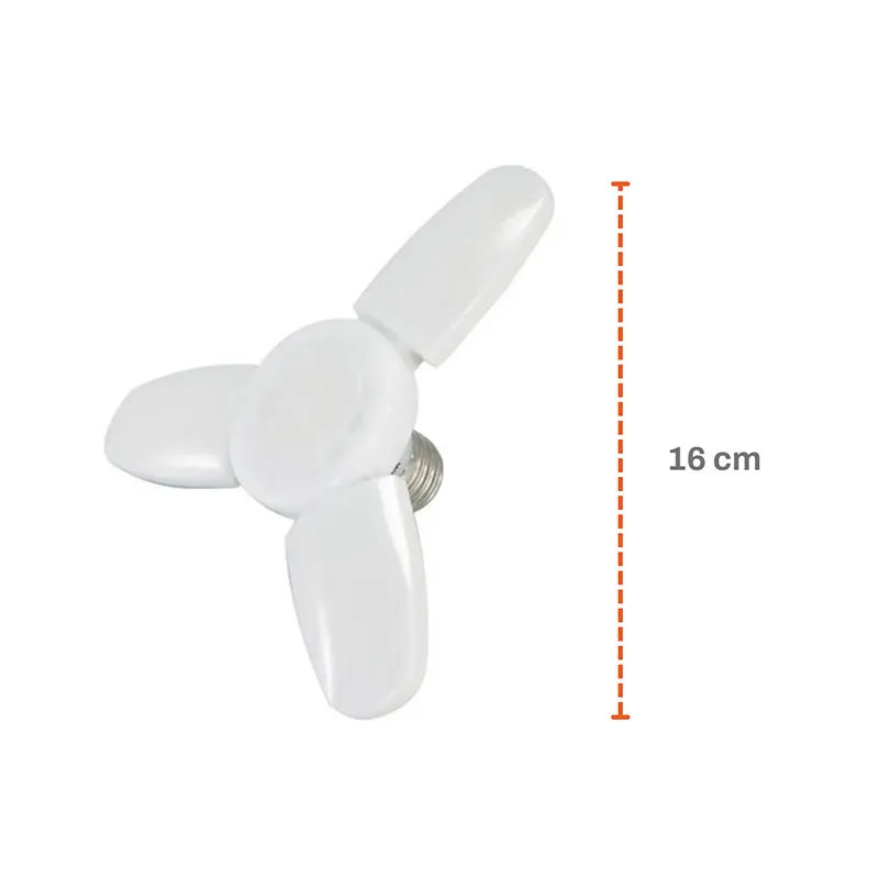 Foco Led 45w Tipo Mini Aspa Luz Blanca Teco