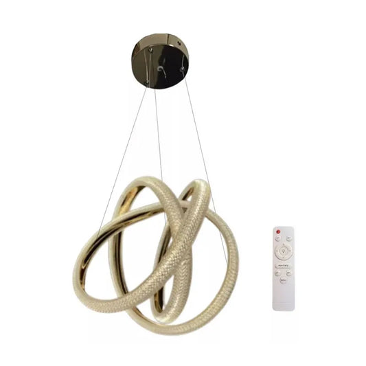 Lampara Colgante Acrílico de Led 3 Tonos Atenuable con Control SomLuz