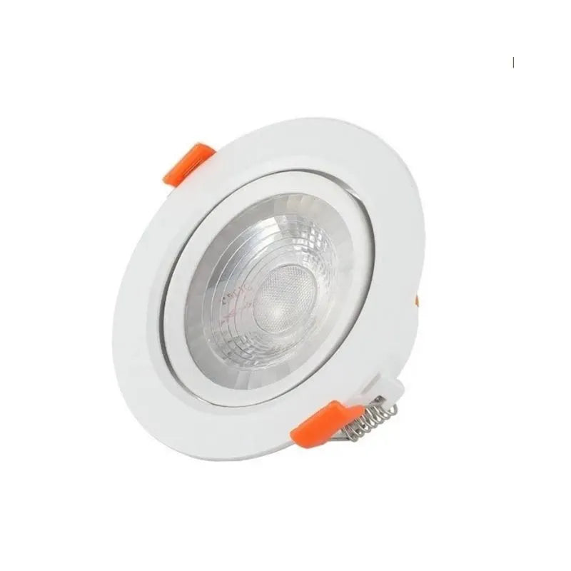 Lámpara Spot Led Dirigible Plástico 4w Luz Blanca Aguiled