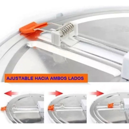 Lámpara Spot Led 6w Ajustable para Bote Luz Blanca Luldex