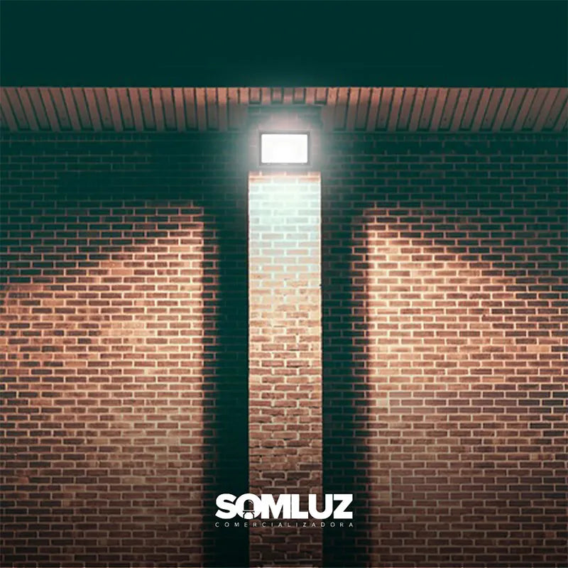 Reflector Led 50w Exterior SMD Extra-Delgado Luz Blanco Frío Luldex