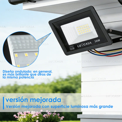 Reflector Led 30W Lampara Exterior IP66 Luz Blanco fria 3000LM