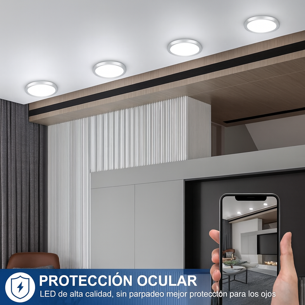 PANEL AJUSTABLE SATINADO 15W  - AZMBB15WSA