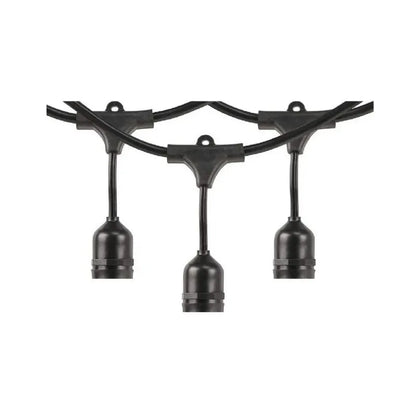 LUZCASA Series De Luces Vintage Extensión Guirnalda 10m Sin Foco E27 10 Sockets