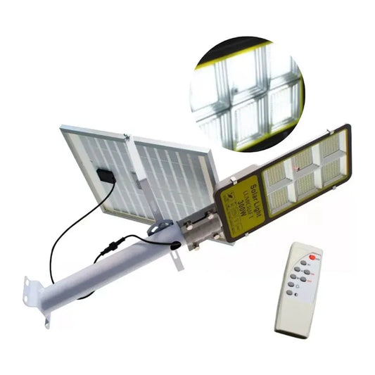 Lámpara Urbana de Led Solar con Panel Independiente 300w con Control Remoto Lumicraft