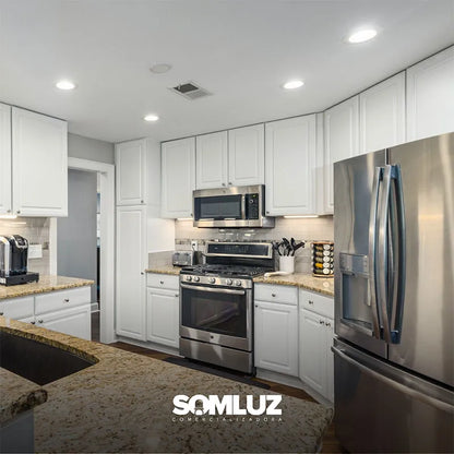 Lámpara Spot 20w Led Ajustable Bote Luz Blanca Lumicraft