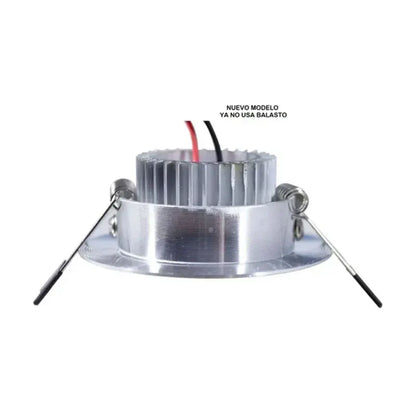 Lámpara Spot Dirigible 1w Aluminio Blanco o Cálido Aguiled