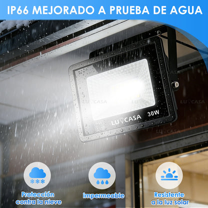 Reflector Led 30W Lampara Exterior IP66 Luz Blanco fria 3000LM