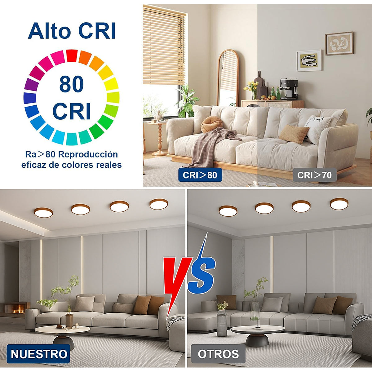 PANEL AJUSTABLE COBRE MATE 15W - AZMBB15WCM