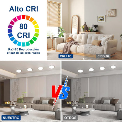 PANEL AJUSTABLE SATINADO 15W  - AZMBB15WSA