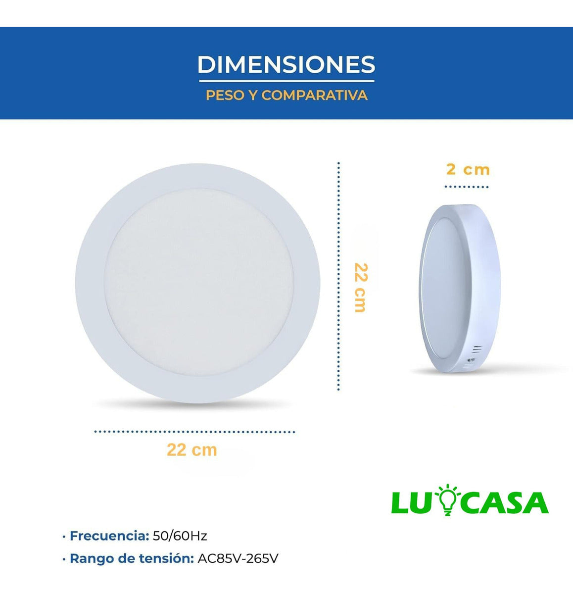 18w Lámparas De Techo Plafón Para Interior De Casas Luz - MZMBYB18W
