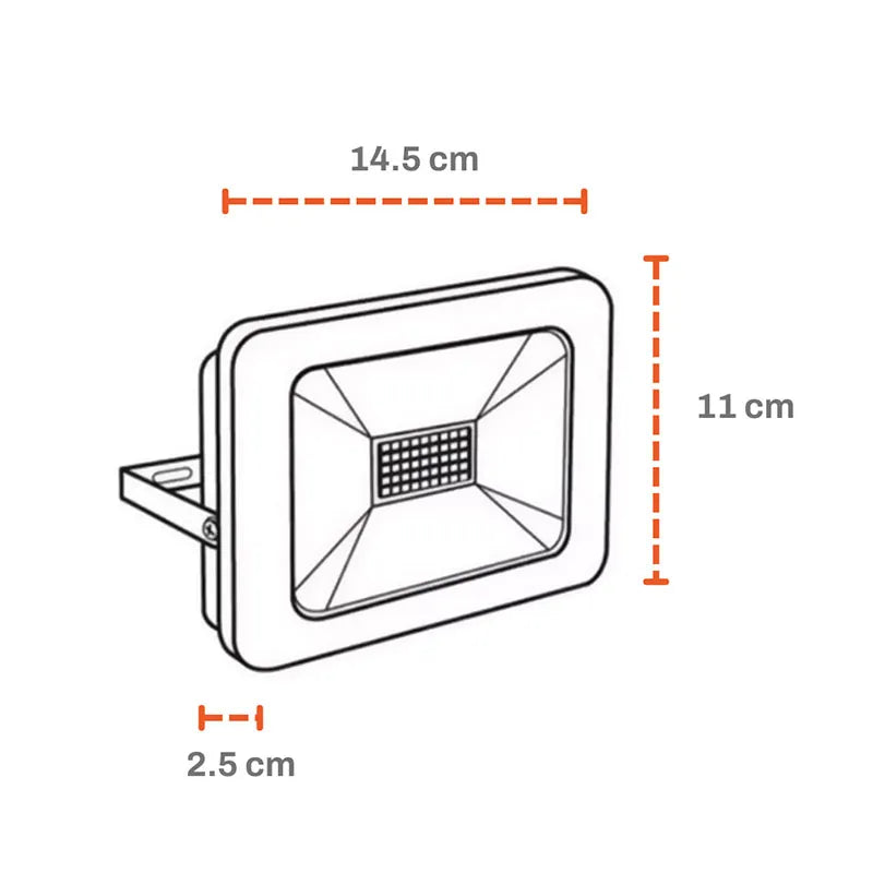 Reflector Led SMD 30w Exterior RGB (multicolor) con Control Remoto Lumicraft