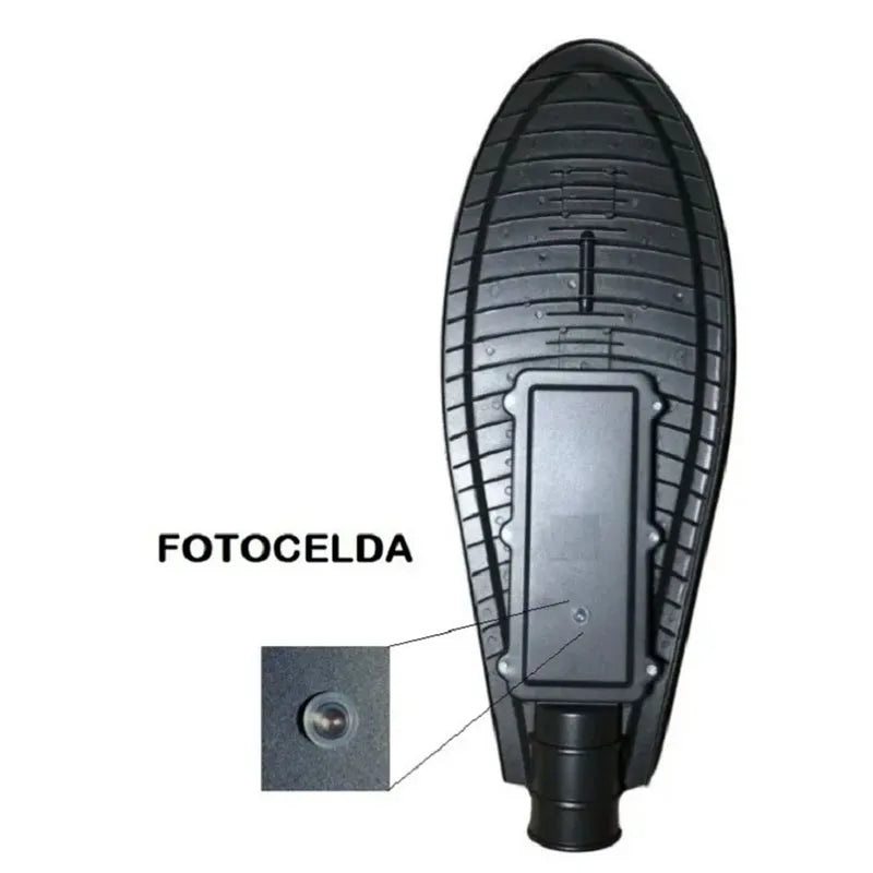 Lámpara Alumbrado Público Led 100w Tipo Cobra Con Fotocelda Lumicraft