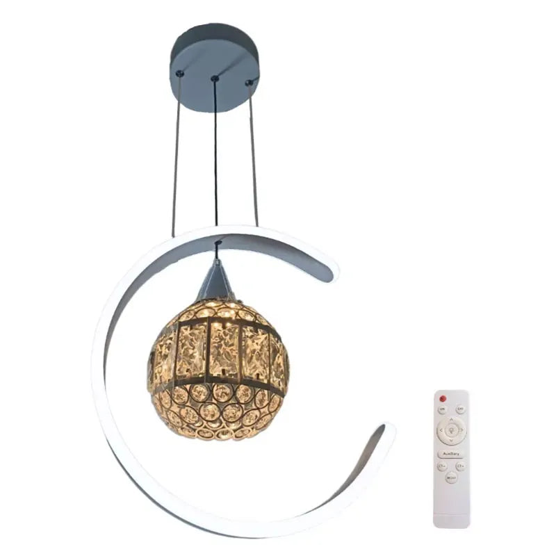 Candil Colgante Led 100w 3 Tonos de Luz, Atenuable con Control Remoto SomLuz