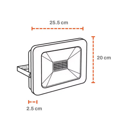 Reflector Led SMD 100w Exterior RGB (multicolor) con Control Remoto Lumicraft