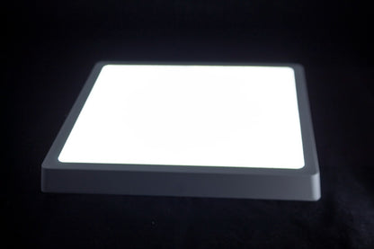 24w Lampara De Sobreponer Panel Led Cuadrado Luz Blanca Fría - MZMBFB24W