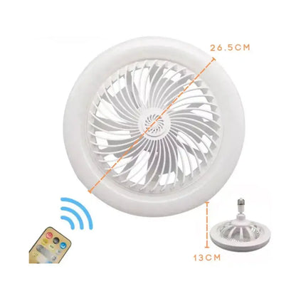 Foco Lampara Led Ventilador 30w Luz Blanca Dirigible C/aroma Lumicraft