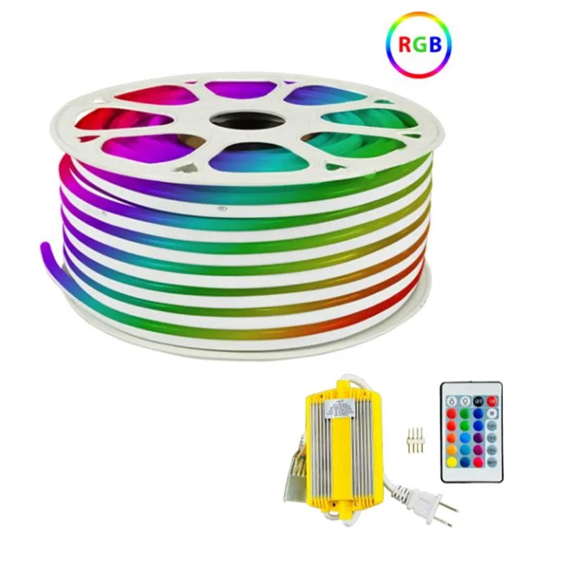 Manguera Neón 25m 2835 RGB con Controlador Inalámbrico  Lumicraft