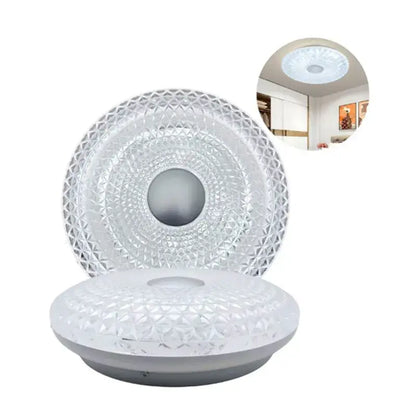 Lampara Plafón Led 18w Para Techo Luz Blanca Redonda Lumicraft