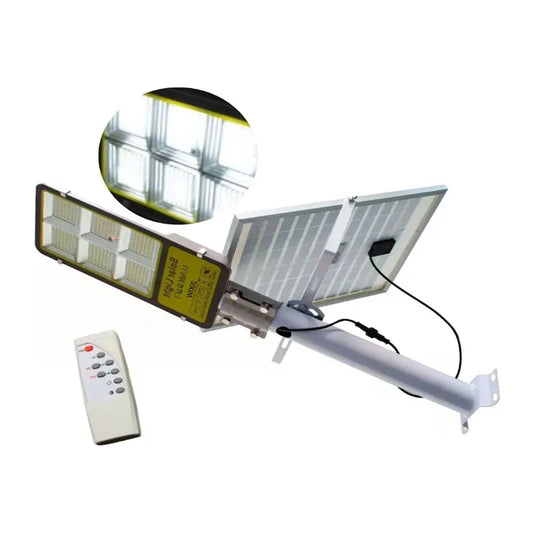 Lámpara Urbana de Led Solar con Panel Independiente 200w con Control Remoto Lumicraft