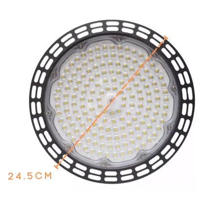 Lámpara Industrial tipo UFO de Led 100w IP65 Luz Blanca Lumicraft