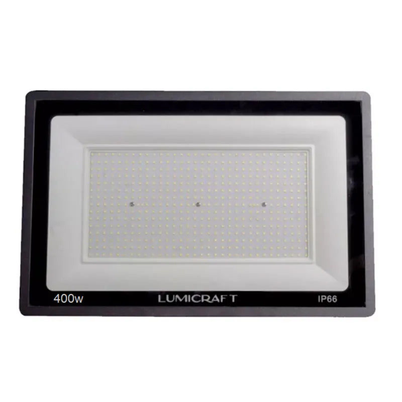 Reflector Led 400w Exterior Multivoltaje SMD Luz Blanco Frío Lumicraft