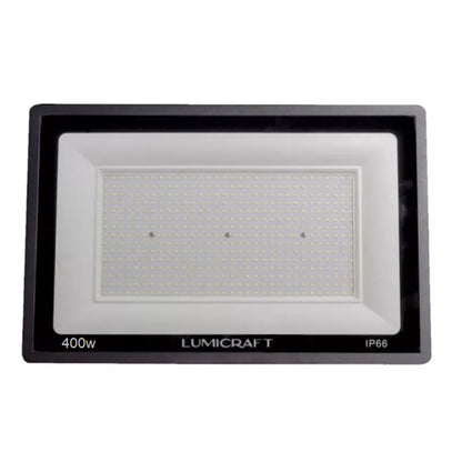 Reflector Led 400w Exterior Multivoltaje SMD Luz Blanco Frío Lumicraft
