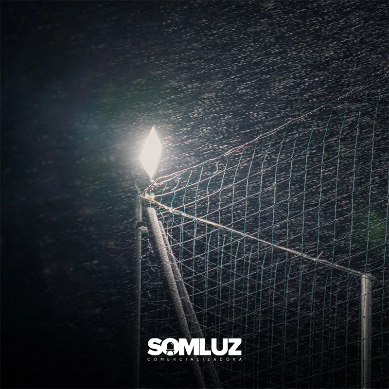 Reflector Led 400w Exterior Multivoltaje SMD Luz Blanco Frío Lumicraft