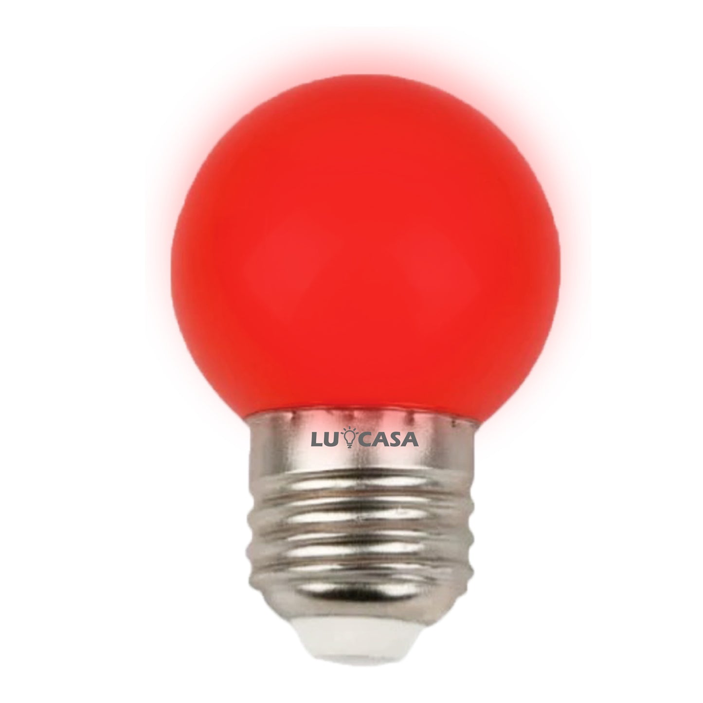 Foco Led Mini Bombilla De Colores G45 Base E27 E26