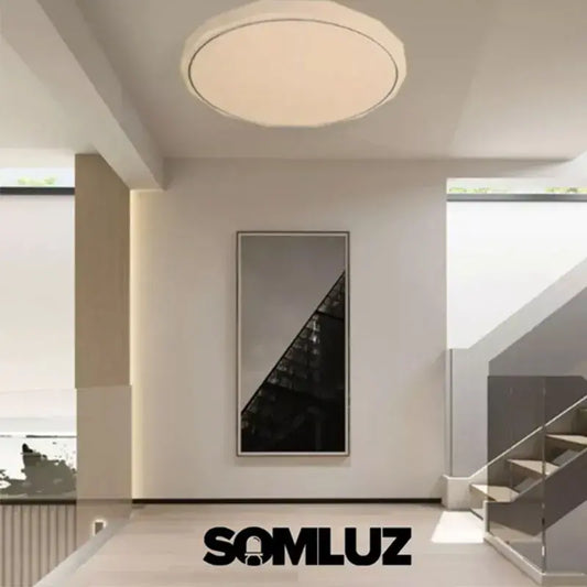 Lampara Plafón Led 24w Para Techo Tres Tonos de Luz Lumicraft