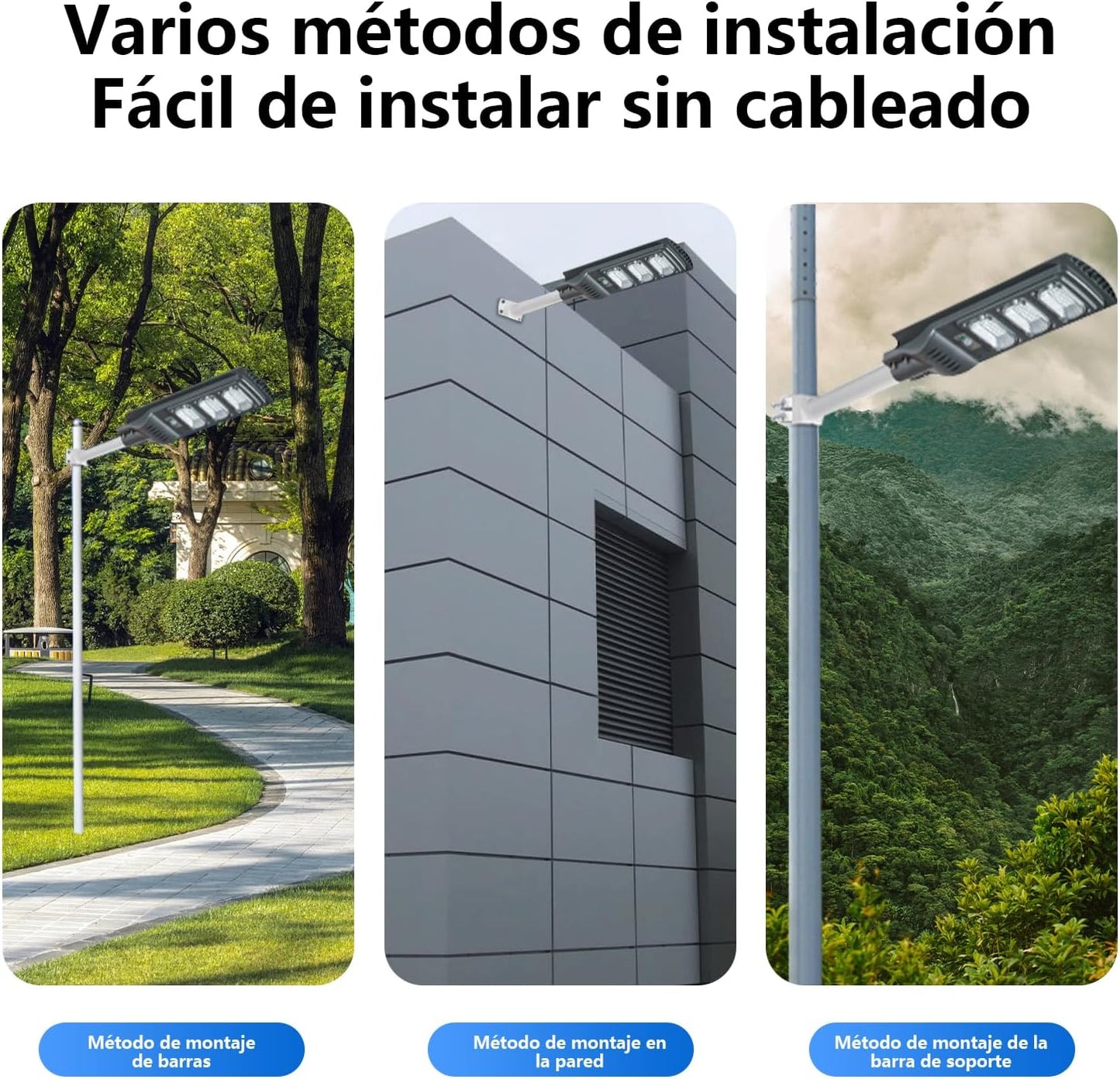 150W LÁMPARA SOLAR SUBRBANA SWZ150W