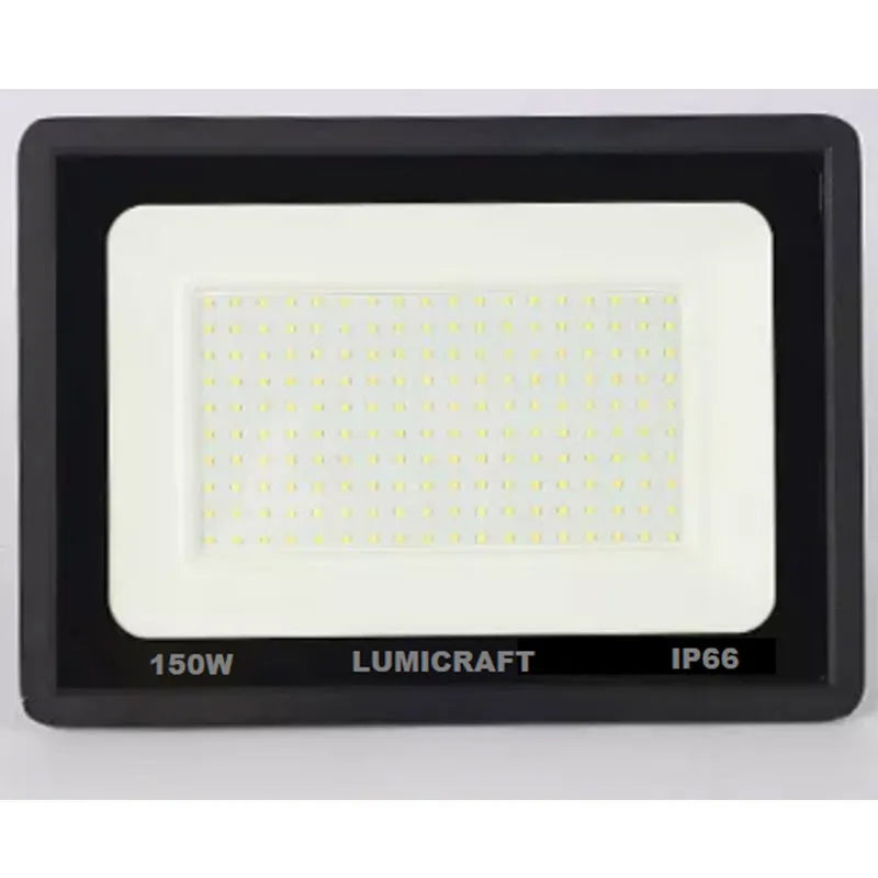 Reflector Led 150W Exterior Multivoltaje SMD Luz Blanco Frío Lumicraft