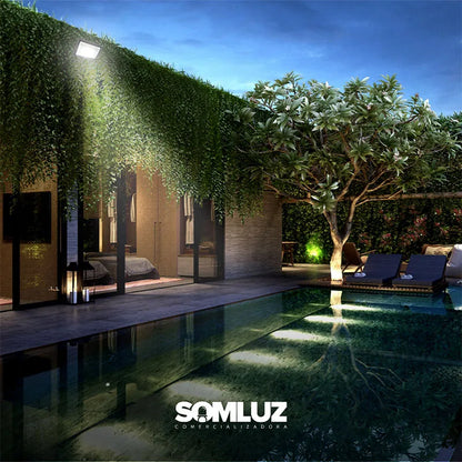 Reflector Led 150W Exterior Multivoltaje SMD Luz Blanco Frío Lumicraft