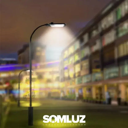 Lampara Alumbrado Público Led 200w Con fotocelda Media Vuelta