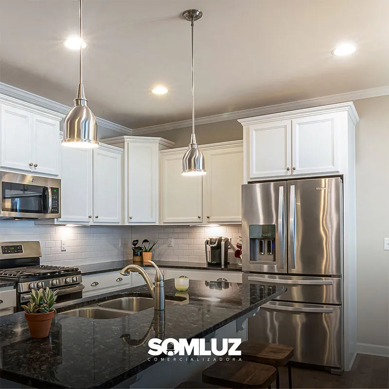 Lámpara Spot 8w Led Ajustable Bote Luz Blanca Lumicraft