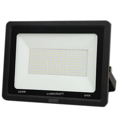 Reflector Led 200w Exterior Multivoltaje SMD Luz Blanco Frío Lumicraft
