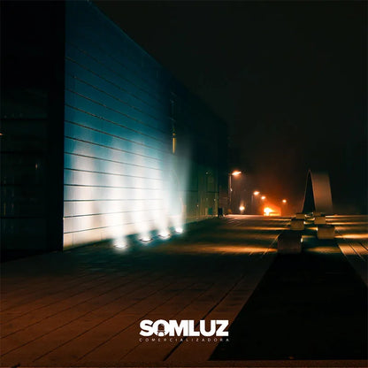 Reflector Led 200w Exterior Multivoltaje SMD Luz Blanco Frío Lumicraft