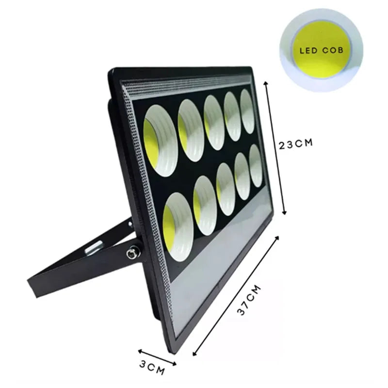 Reflector de Led tipo Perla 500w Alta Potencia IP66 Exterior Maigoo