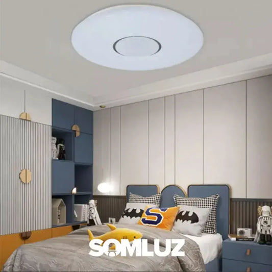 Lampara Plafón de Led 24w de Techo Tres Tonos de Luz Lumicraft