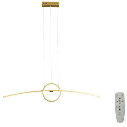 Candil Colgante de Led 100w 3 Tonos de Luz Atenuable con Control Remoto SomLuz