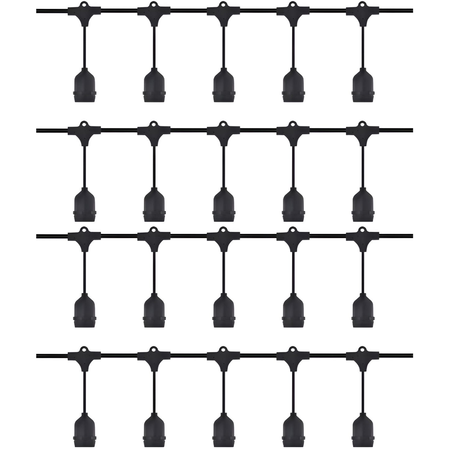 GUIRNALDA De 10 MTS ( 20 SOCKETS ) - DS10M20C