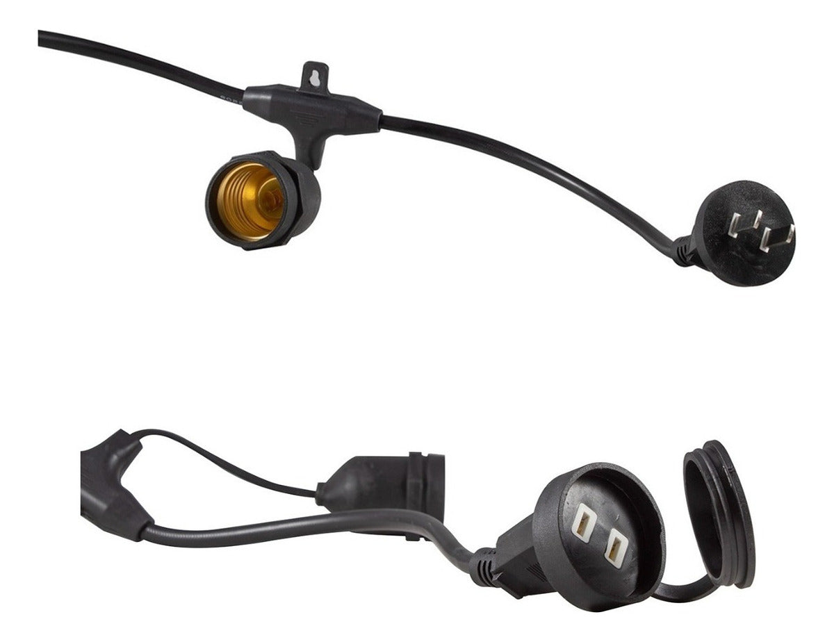 GUIRNALDA De 10 MTS ( 10 SOCKETS ) - DS10M10C