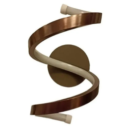 Lámpara Arbotante para Pared de Led Espiral 30w 3 Tonos De Luz SomLuz