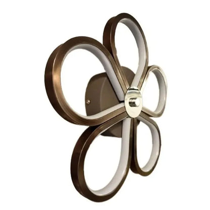 Lámpara Arbotante para Pared de Led Flor 30w 3 Tonos de Luz SomLuz