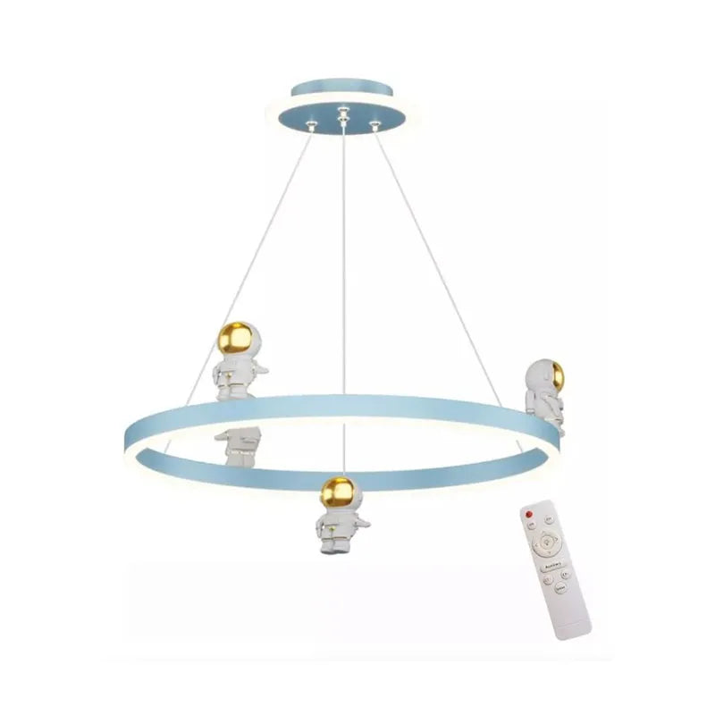 Lámpara Colgante Infantil de Led 100w 3 Tonos Dimeable con Control Remoto SomLuz