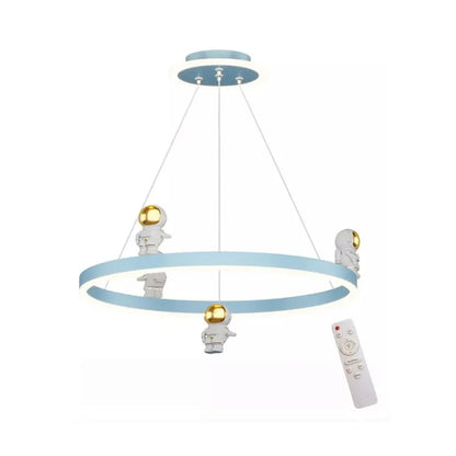 Lámpara Colgante Infantil de Led 100w 3 Tonos Dimeable con Control Remoto SomLuz