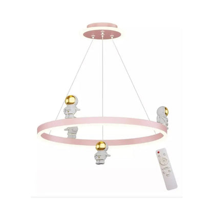 Lámpara Colgante Infantil de Led 100w 3 Tonos Dimeable con Control Remoto SomLuz