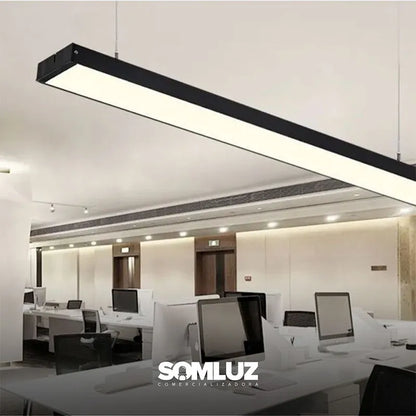 Lámpara Colgante Led Oficina Minimalista Led 54w Lumicraft