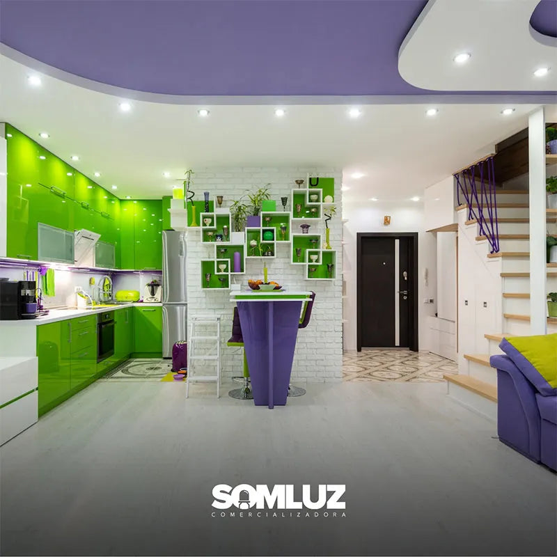 Lampara Spot Dirigible 7w Aluminio Blanco o Cálido Lumicraft _ Aguiled